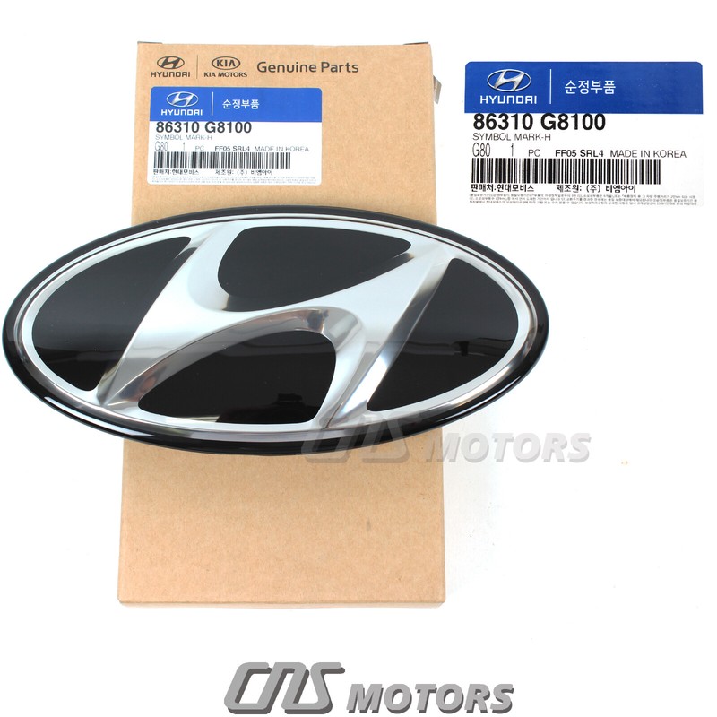 ⭐Genuine⭐Emblem Front Grille Logo «H» Ornament For Hyundai Sonata 2018-2019