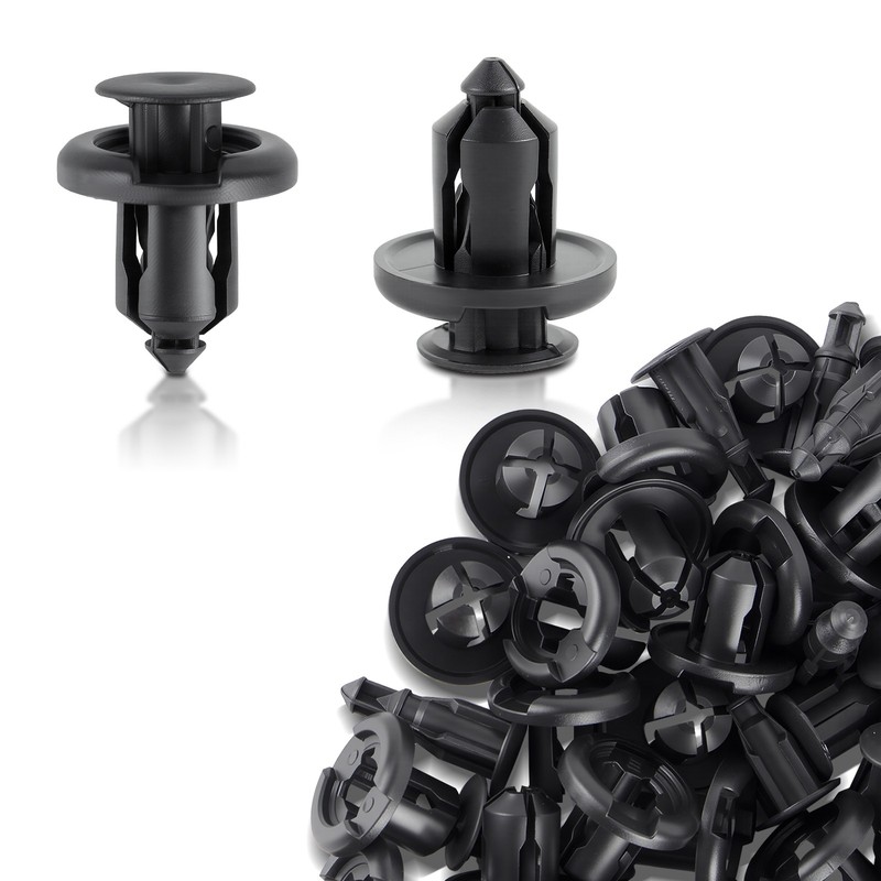 50pcs Trunk Screw Rivets Set Car Bumper Fender For Auto Plastic Fastener Clips gallery