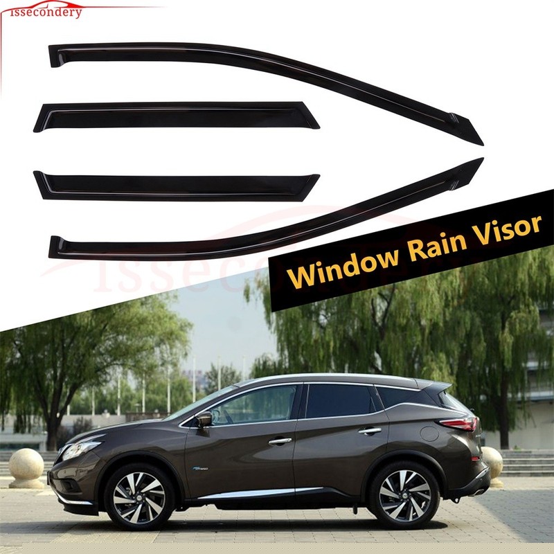 Window Visors For 03-07 Nissan Murano Sport Utility 4-Door Rain Guard Vent Shade