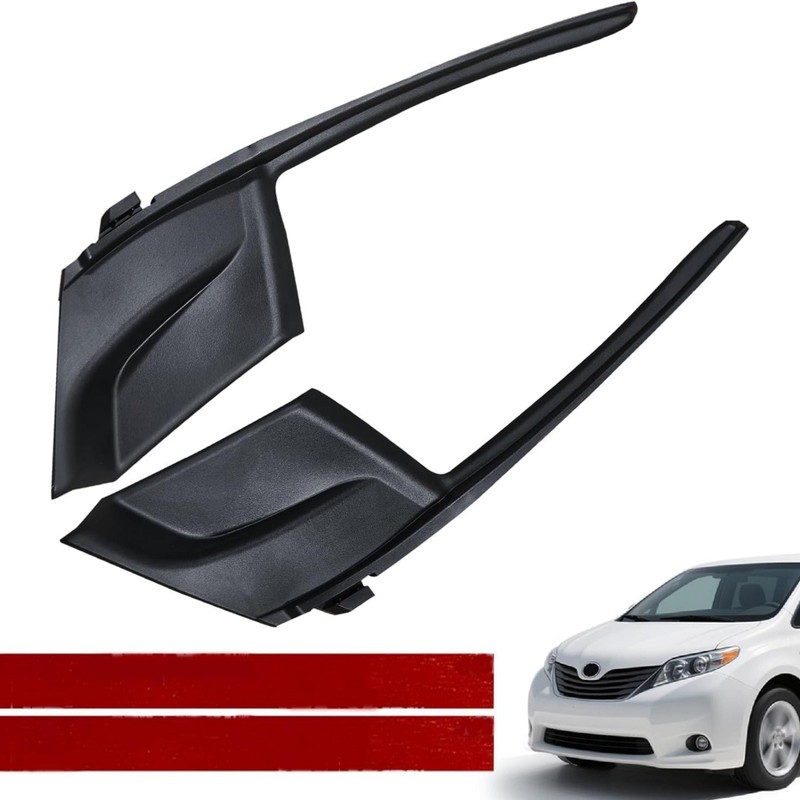 1 Pair 53867-08020 Windshield Wiper Cowl Cover Trim Replacement For Toyota gallery