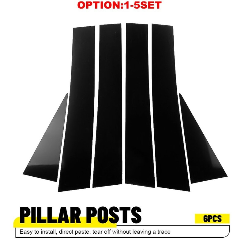 Pillar Posts Door Window Trims Cover Accessories For Chevrolet Captiva 2009-2018