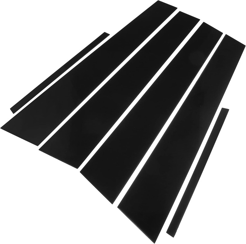 Durable Glossy Black Window Trim for Dodge Charger 2011-2021 | Vehicle Specific gallery