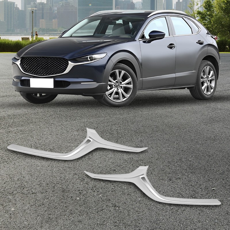 Left and Right Front Bumper Molding Trim for 2020-2023 Mazda CX-30 gallery