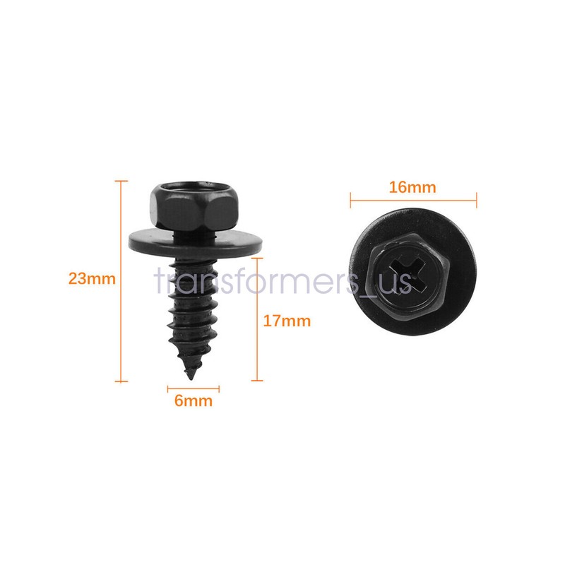 30x For Toyota Bumper Fender Splash Seal Shield Rivet Clip Bolt Screw Fastener gallery