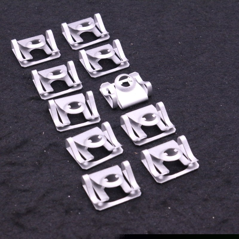 10 Pcs Front Deflector Nut For Audi A4 A6 Allroad Quattro R8 RS4 S4 S6 VW Passat