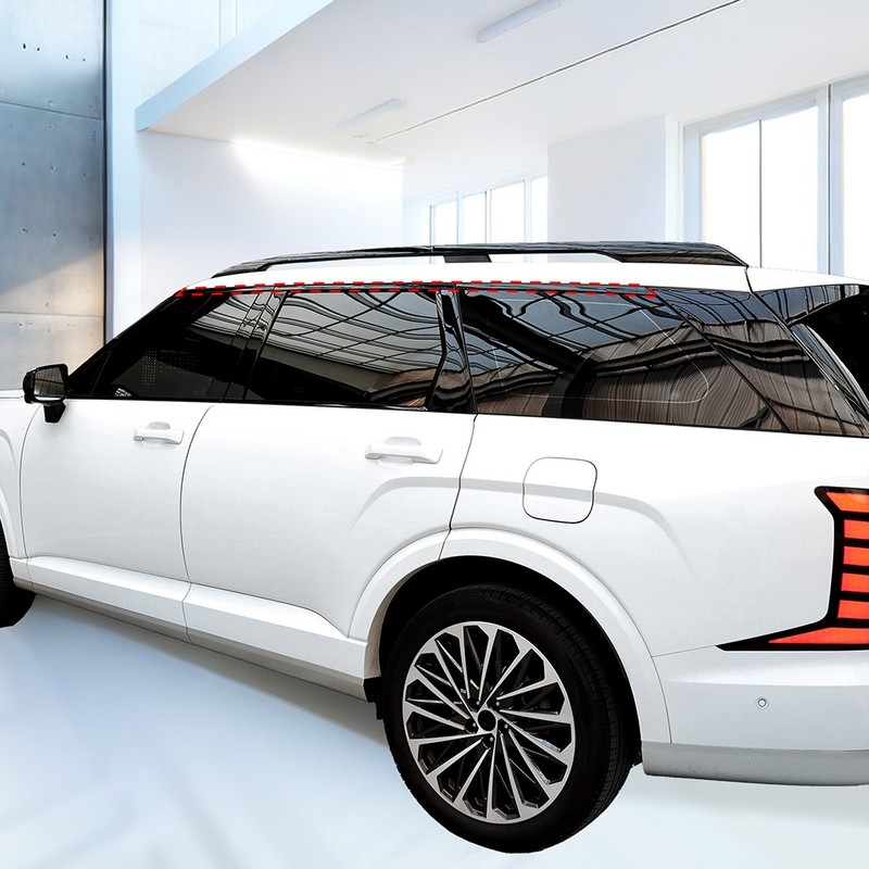 13Pcs Strip Panel Cover D-pillar Window Trim For Hyundai Palisade LX3 2025 2026 gallery