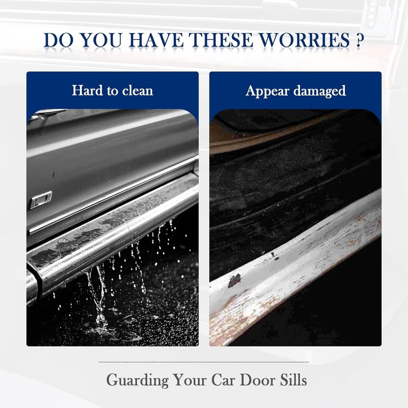 Door Sill Protector Universal For VW Self-Adhesive Anti-Scratch Threshold Guard gallery