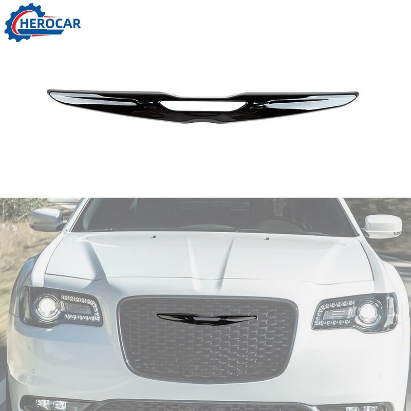 Front Center Grille Emblem Badge Logo Cover Decor Trim For Chrysler 300/300C 15+