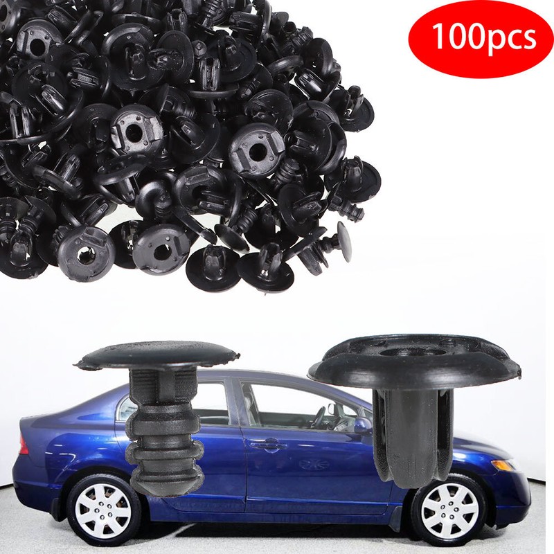 NEW Automotive Plastic Clip Black Suitable For 1984-2012 Nissan Infiniti 100 Pcs gallery