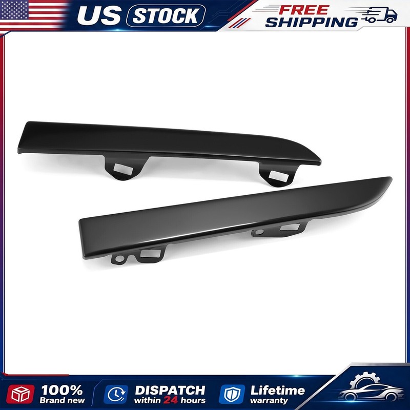 Metal Headlight Filler Trim Set For Toyota Tacoma 2001-2004 Direct Replace