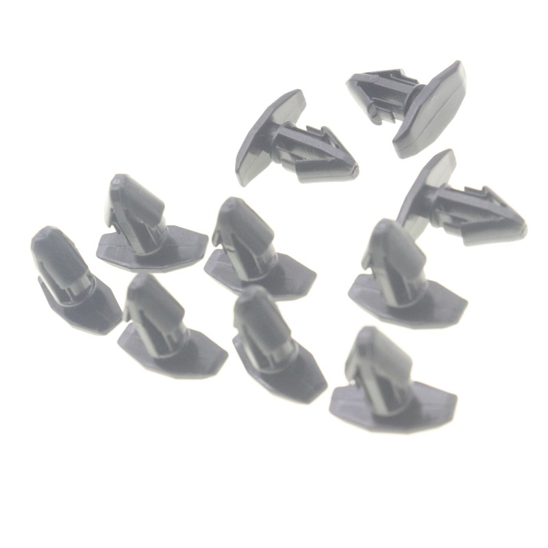 10 Pcs Black Cowl Panel Retainer Clips For Toyota Celica Lexus RX300 90467-10146