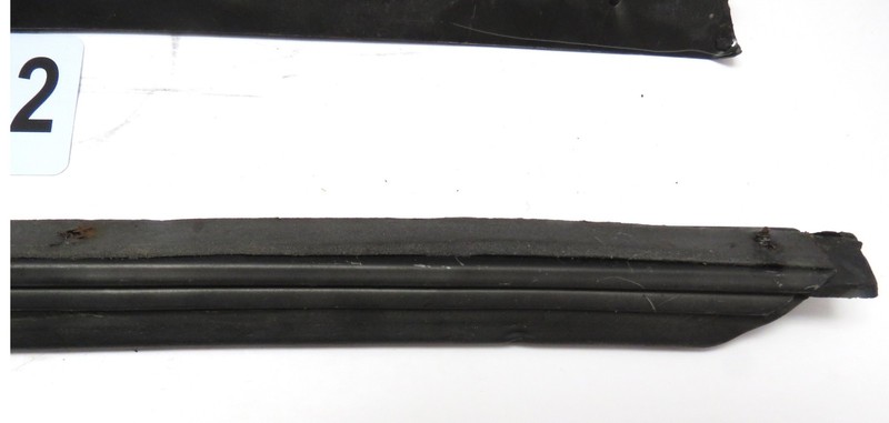 77-82 Corvette Lot of 4pc Windshield Pillar Vertical Stainless Moldings gallery