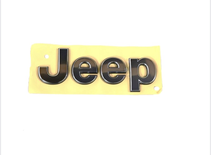 Mopar OEM New 18-25 Jeep Wrangler JL Gladiator Chrome Fender Jeep Emblem