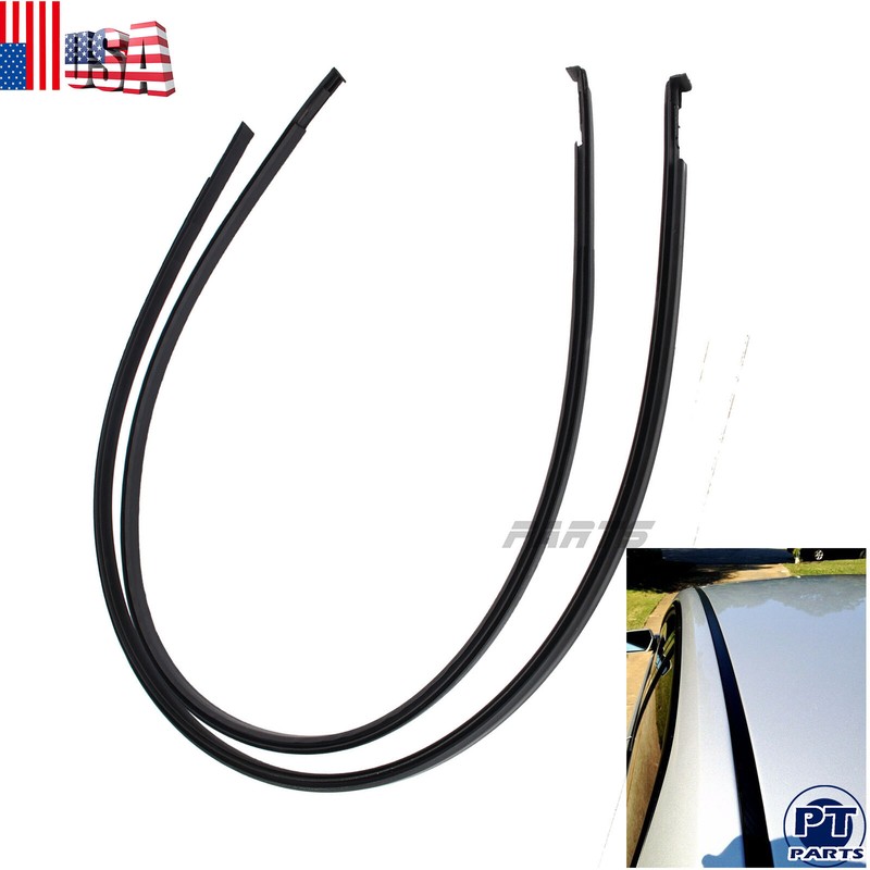 Fit For 2003 2004 2005 2006 2007 2008 TOYOTA COROLLA BLACK ROOF TRIM MOLDING KIT