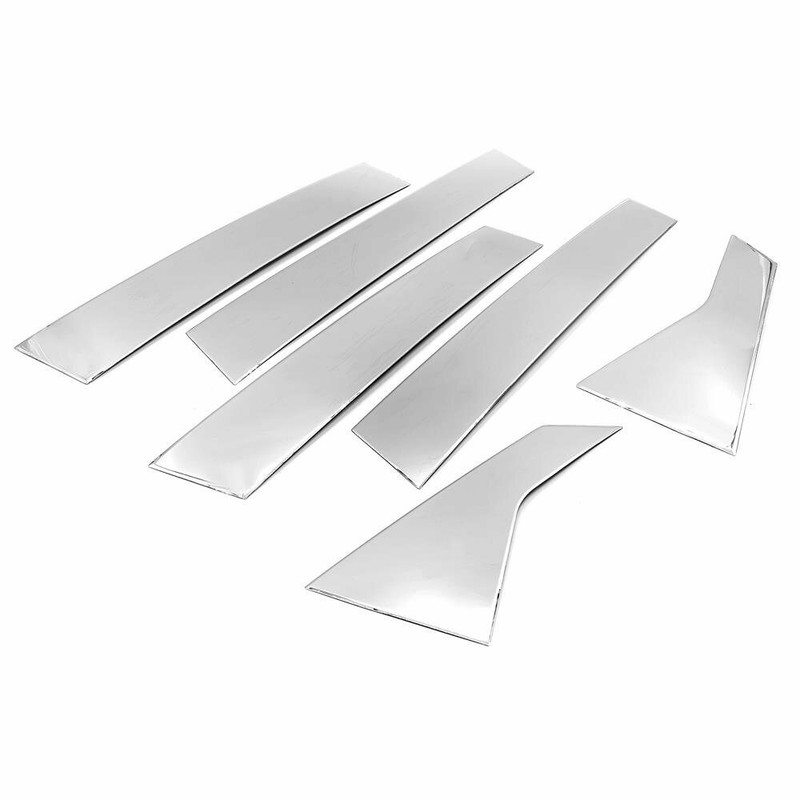 For 2017-2022 Honda CRV CR-V 6PC Stainless Steel Chrome Pillar Post Trim gallery
