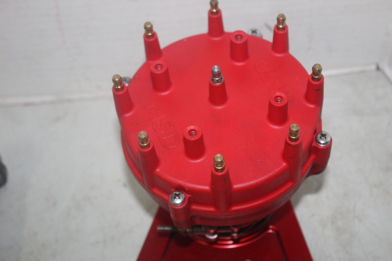 MSD belt drive distributor BBC 8720 8512 drag racing pulling truck mud truck gallery
