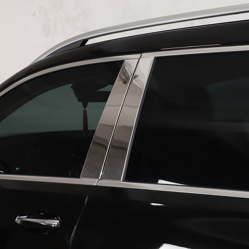For Benz GLE GLS Class W167 X167 20-22 Door Center Window Pillar Post Trim Alloy gallery