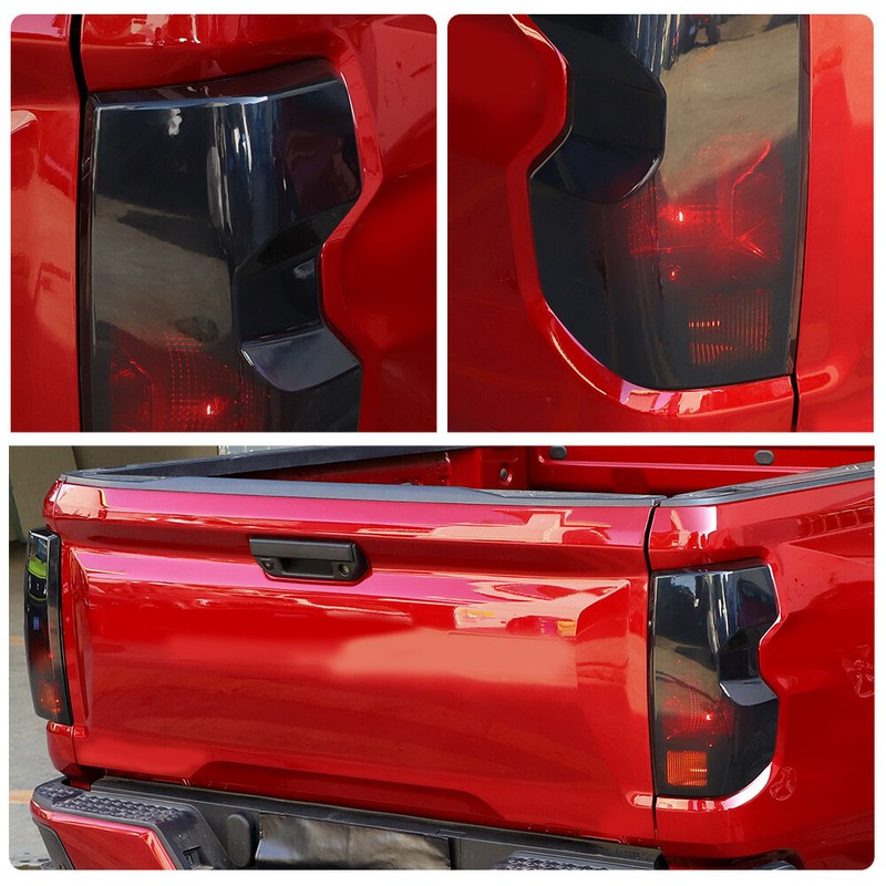 Rear High Brake Light + Taillight Lamp Cover Accessories For Colorado 23+ Smoked gallery