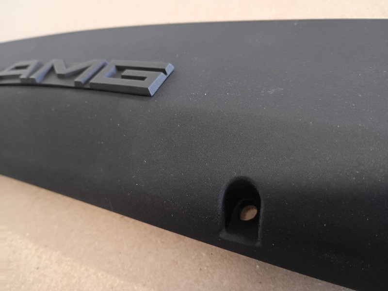 Mercedes Benz W124 300CE pre merger AMG license plate delete filler panel gallery