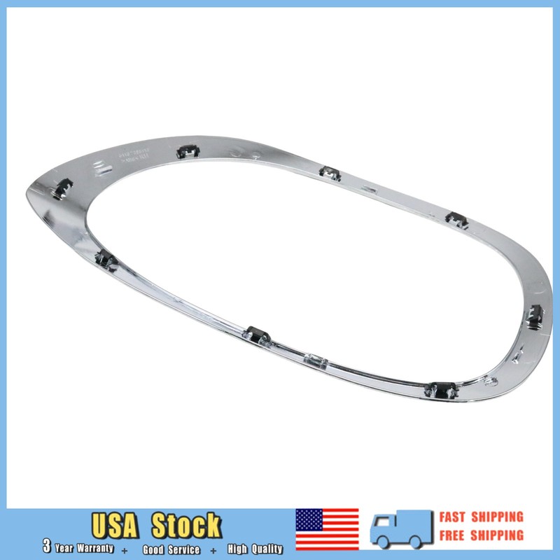 51137388118 FITS MINI F60 COUNTRYMAN CHROME RIGHT HEADLIGHT RING TRIM SURROUND gallery