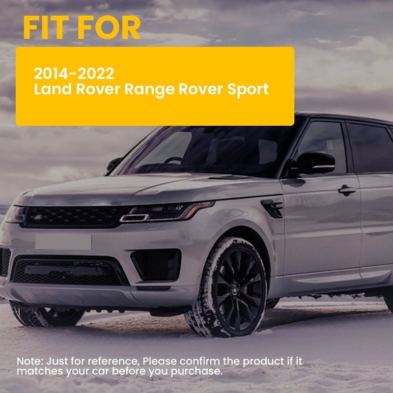 2X Front Windshield A-Pillar Molding Trim Left+Right For 14-22 Range Rover Sport gallery