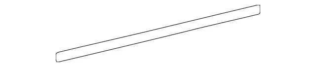 Genuine Mercedes-Benz Fender Molding 463-698-15-00