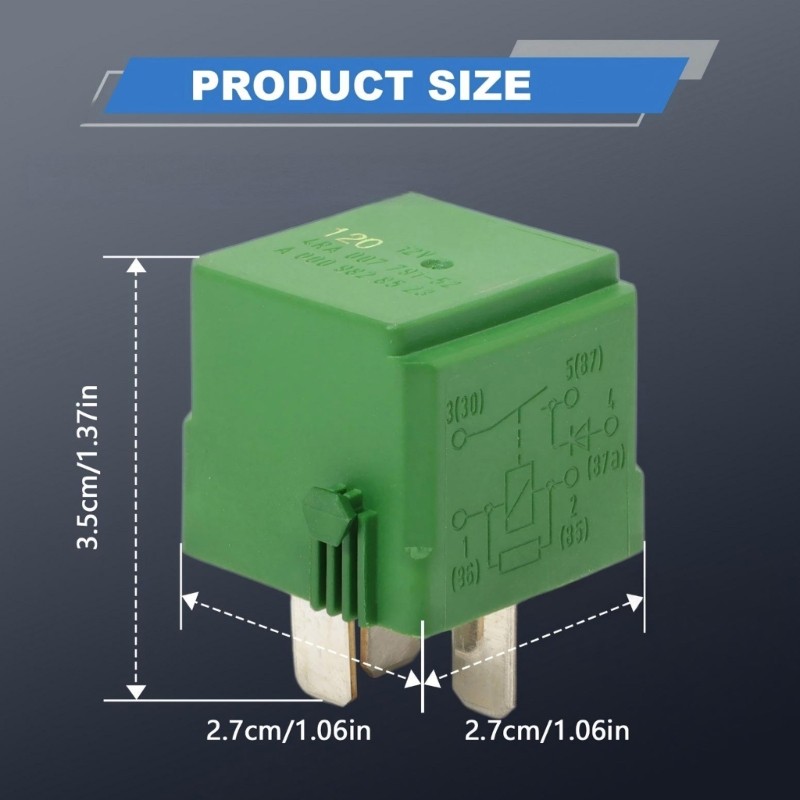 Quick Install ABS Metal Relays 0009828523 Simple Installation for W221 W222 W220 gallery