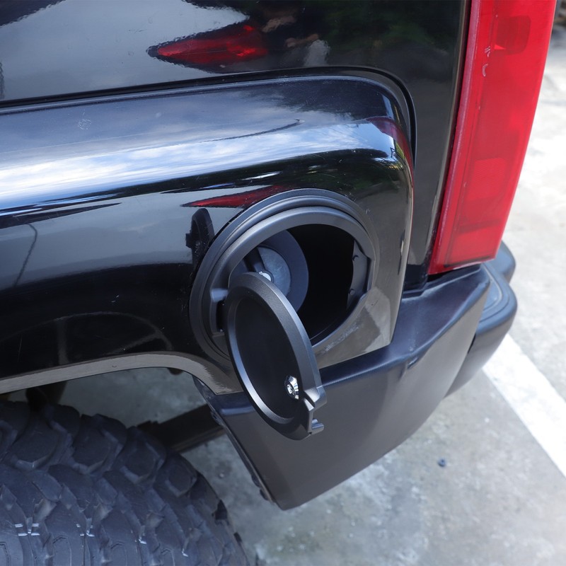 Locking Fuel Tank Cap Gate Lid Safety Cover Parts Fits Hummer H3 2005-2009 gallery