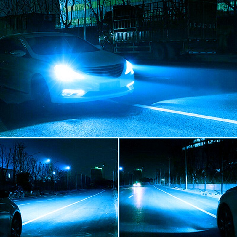 For Toyota Tacoma 2012-2015 - 4PC 8000K LED Headlight High Low Beam + Fog Lights gallery