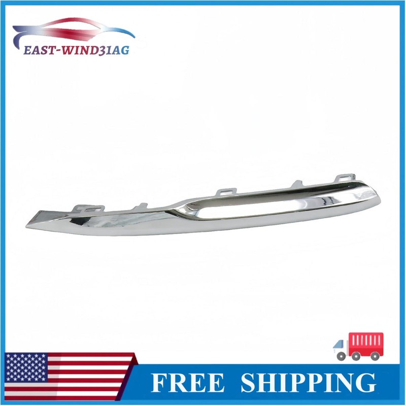 Fits BMW F30 320i 328d 330e 330i 340i Driver & Passenger Front Bumper Trim Set gallery