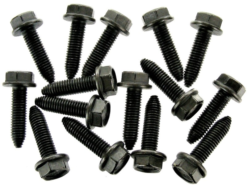 Toyota Body Bolts- M8-1.25 x 30mm Long- 13mm Hex- 17mm Flange- 15 bolts- #165