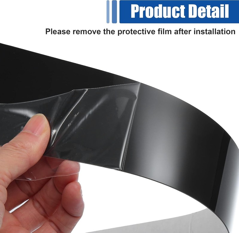 Durable Glossy Black Window Trim for Dodge Charger 2011-2021 | Vehicle Specific gallery