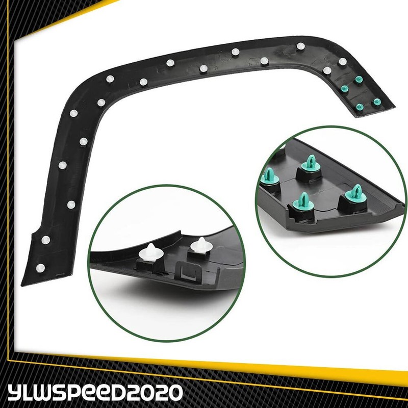 Fit For 2015-2021 Jeep Renegade Front Left Driver Side Wheel Fender Flares Black gallery