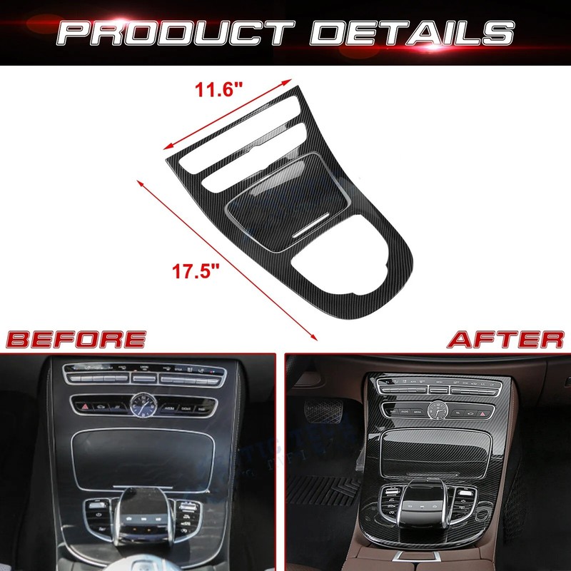 Center Console Trim Panel For 2016-2018 Benz E-Class W213 E63/E43AMG E300 E400 gallery