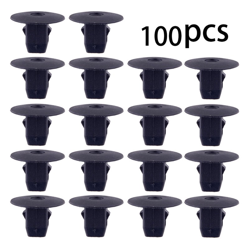 100x Fender Apron Grommet Nut Clip Tapping Screw Fit For Honda Civic Acura TSX