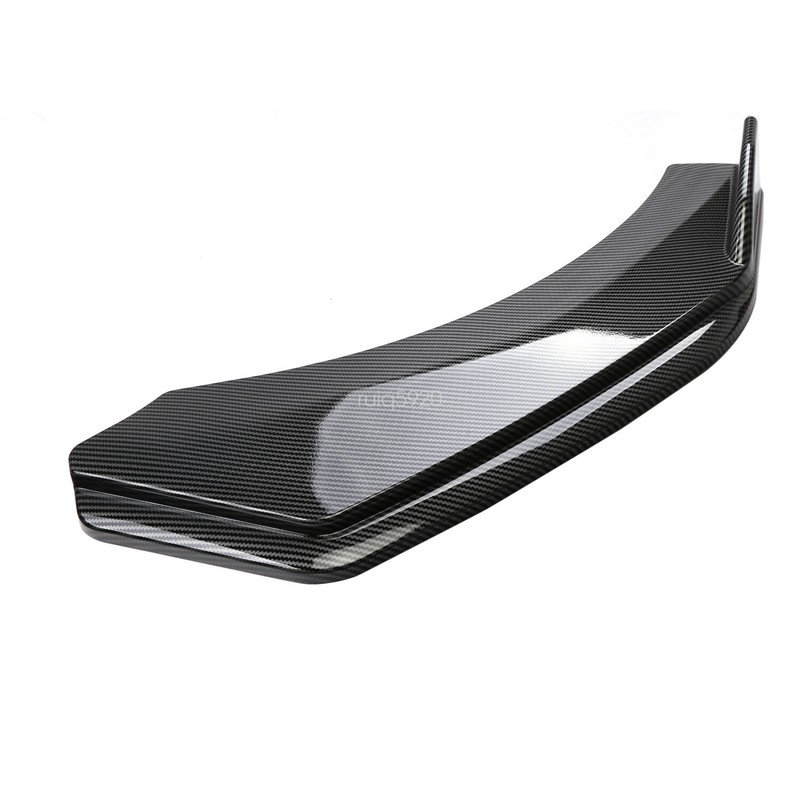 For 2015-2017 Ford Mustang Carbon Fiber Style Front Bumper Lip Spoiler Splitter gallery