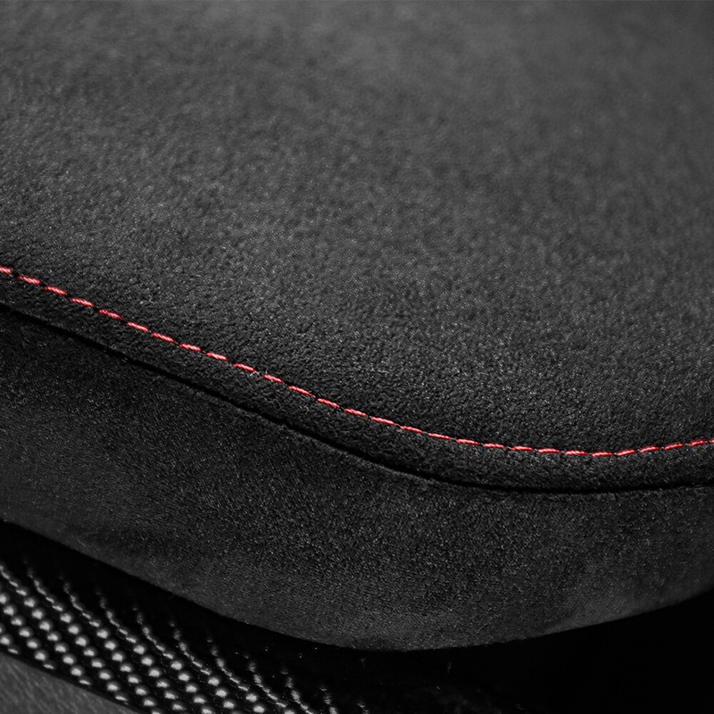 US --- Suede Central Console Armrest Cushion Pad Cover For Kia Stinger 2018-2023 gallery