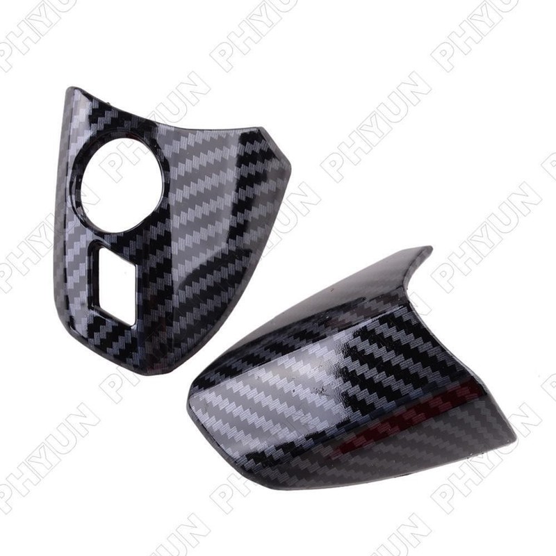 Carbon Look Exterior Door Handle Cover Trim For Benz W204 C300 C350 C250 C63 AMG gallery