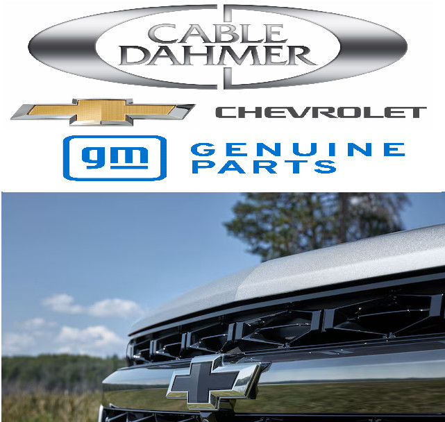 2024-26 NEW BODY Chevrolet Traverse Bowtie Emblems in Black GM OEM NEW 26504544
