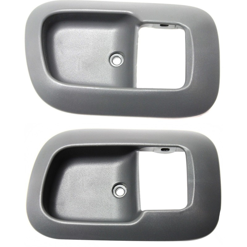 Door Handle Trim Set For 1998-2003 Toyota Sienna Front Interior Gray 2-Pcs