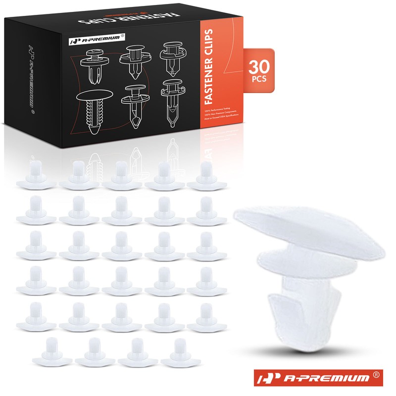A-Premium 30Pcs 5mm Nylon Weatherstrip Retainer Clips for Buick Regal 97-17 Olds