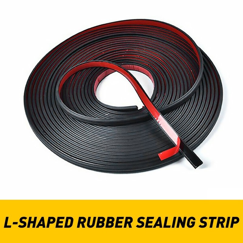 32.8 Ft Car Auto Rubber Seal Trim Molding Doorge Lock Protector Weather Strip H