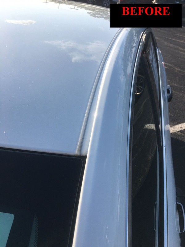 BLACK ROOF TOP TRIM MOLDING FOR 2016-2022 TOYOTA TACOMA 2PC NEW! 5YR WRNTY gallery