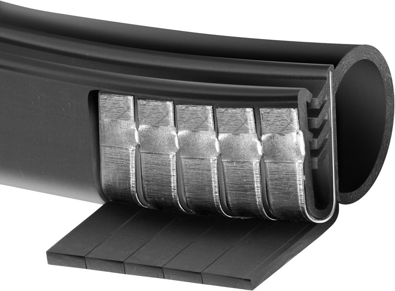 for Peterbilt 359 377 379 380 1100 Series Door Rubber Weatherstrip Seal 13.5Foot gallery