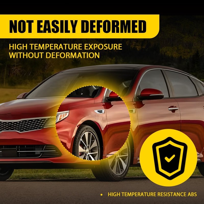 Left Right Front Fender Garnish Side Chrome Molding For Kia Optima EX 2016-2018 gallery