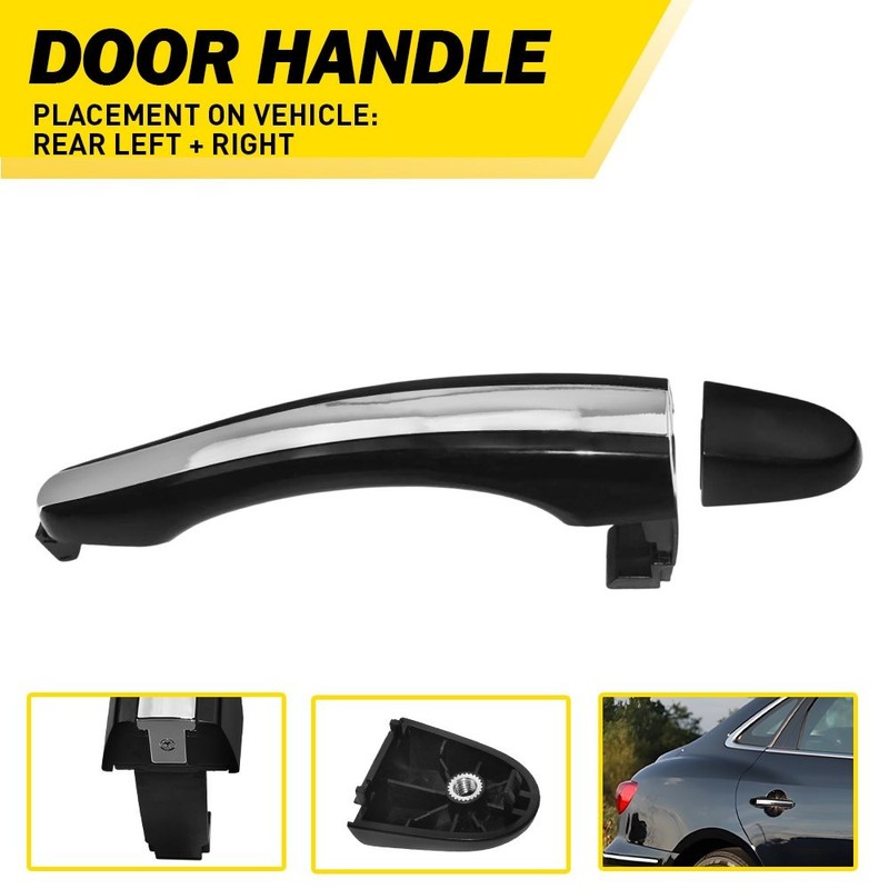 83651-3L000 Rear Left/Right Side Exterior Door Handle For 2006-11 Hyundai Azera
