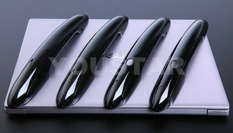 GLOSS BLACK Comfort Door Handle Covers 6x for MINI Cooper S F54 CLUBMAN 2015-on gallery