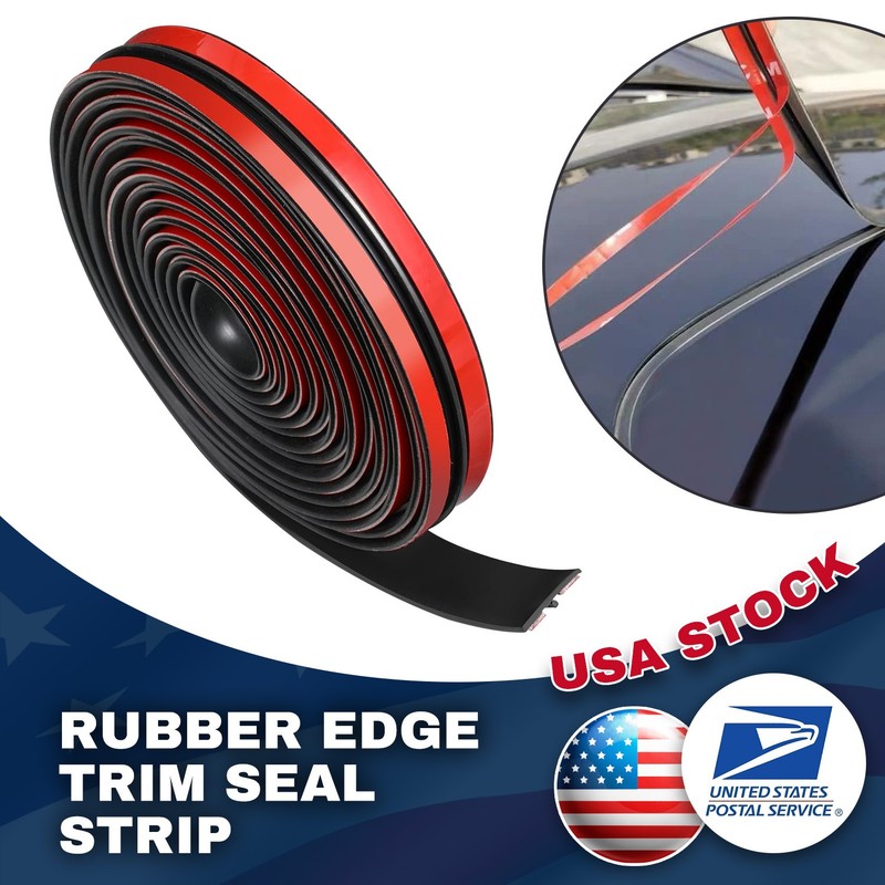 3M T-Shape Car Seal Strip Universal Rubber Waterproof Crashproof Seal Strip