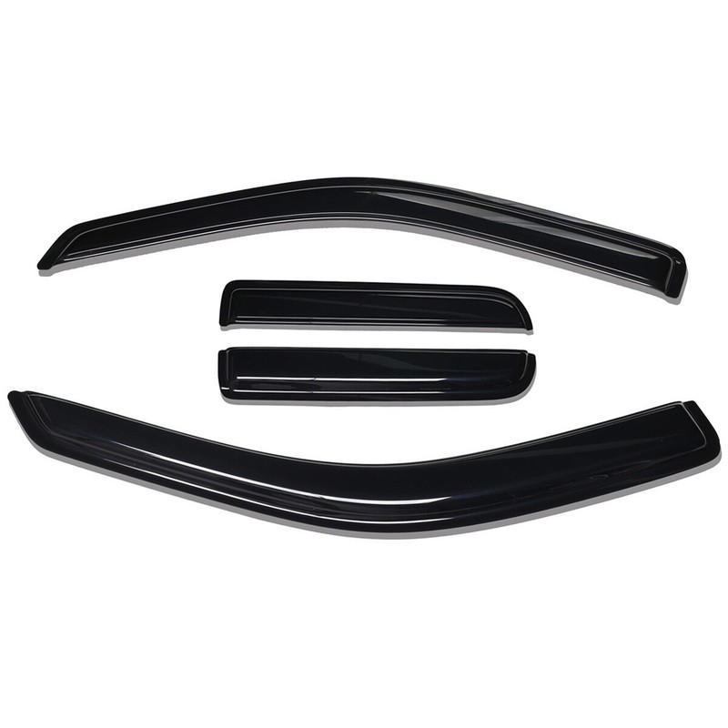 For 2004-2014 Ford F150 F-150 SuperCab Extended cab Rain Guard Window Vent Visor gallery
