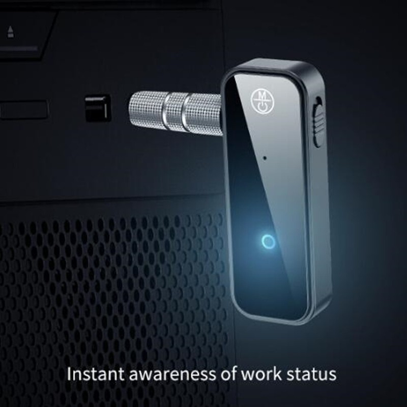 USB Bluetooth 5.0 Wireless Transmitter Receiver AUX Audio Adapter For TV/Car/Aux gallery